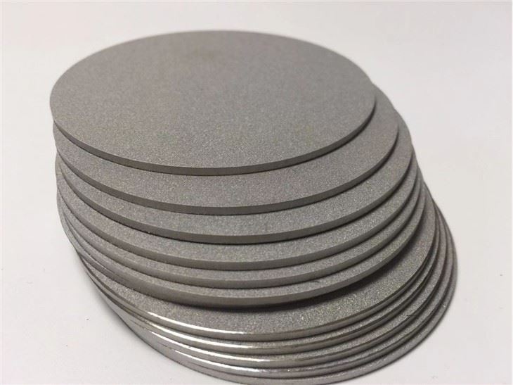 Sintered Titanium Powder Filter Disc From TopTiTech