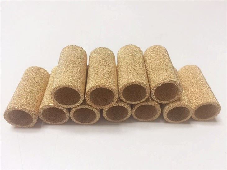 The Copper Powder Sintered Filter Element From TopTiTech