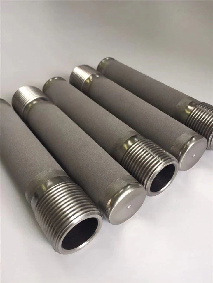 Titanium Filter With 6 cm Threaded Interface