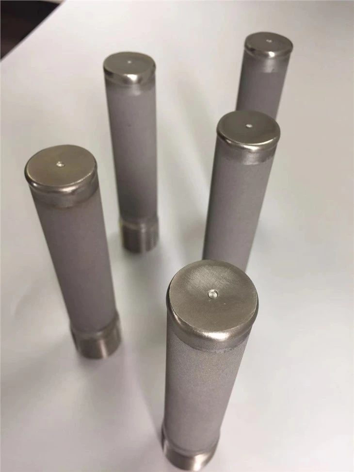 Titanium Filter With 6 cm Threaded Interface