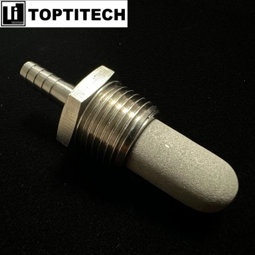 0.5um Porous Titanium Filter With Pagoda Style Connector For Diffuser price